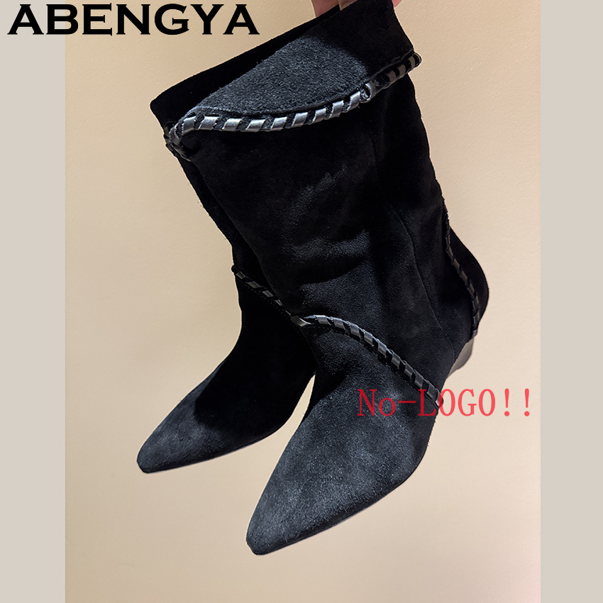 2026 Real Suede Leather Fashio - Ethnic Fashion Week recension och pris