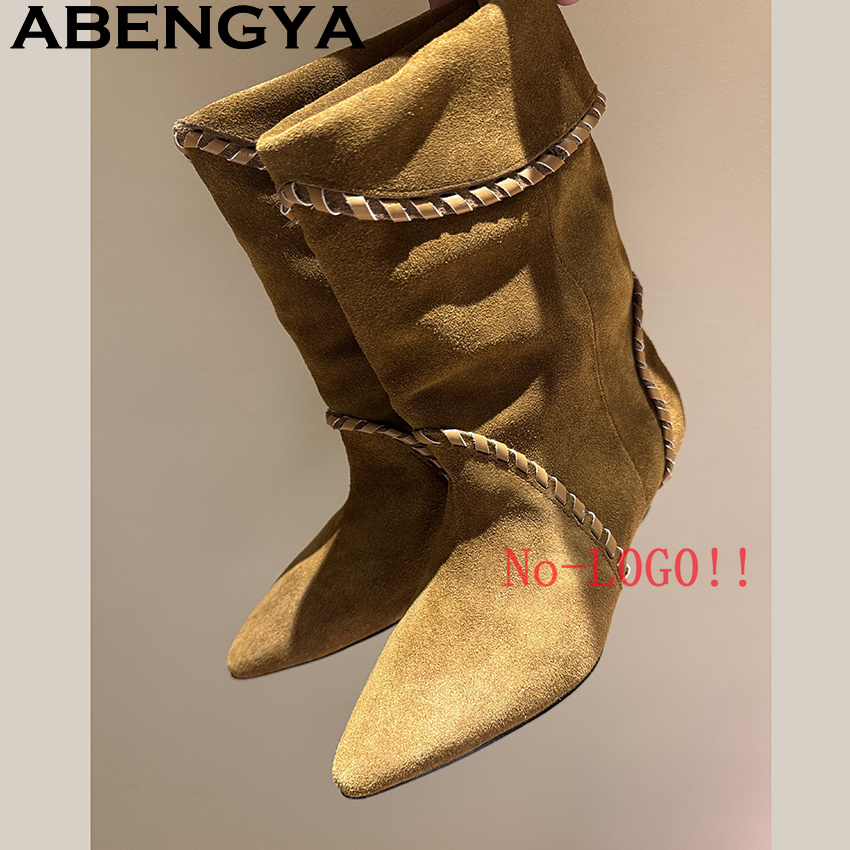 2026 Real Suede Leather Fashio - Ethnic Fashion Week recension och pris