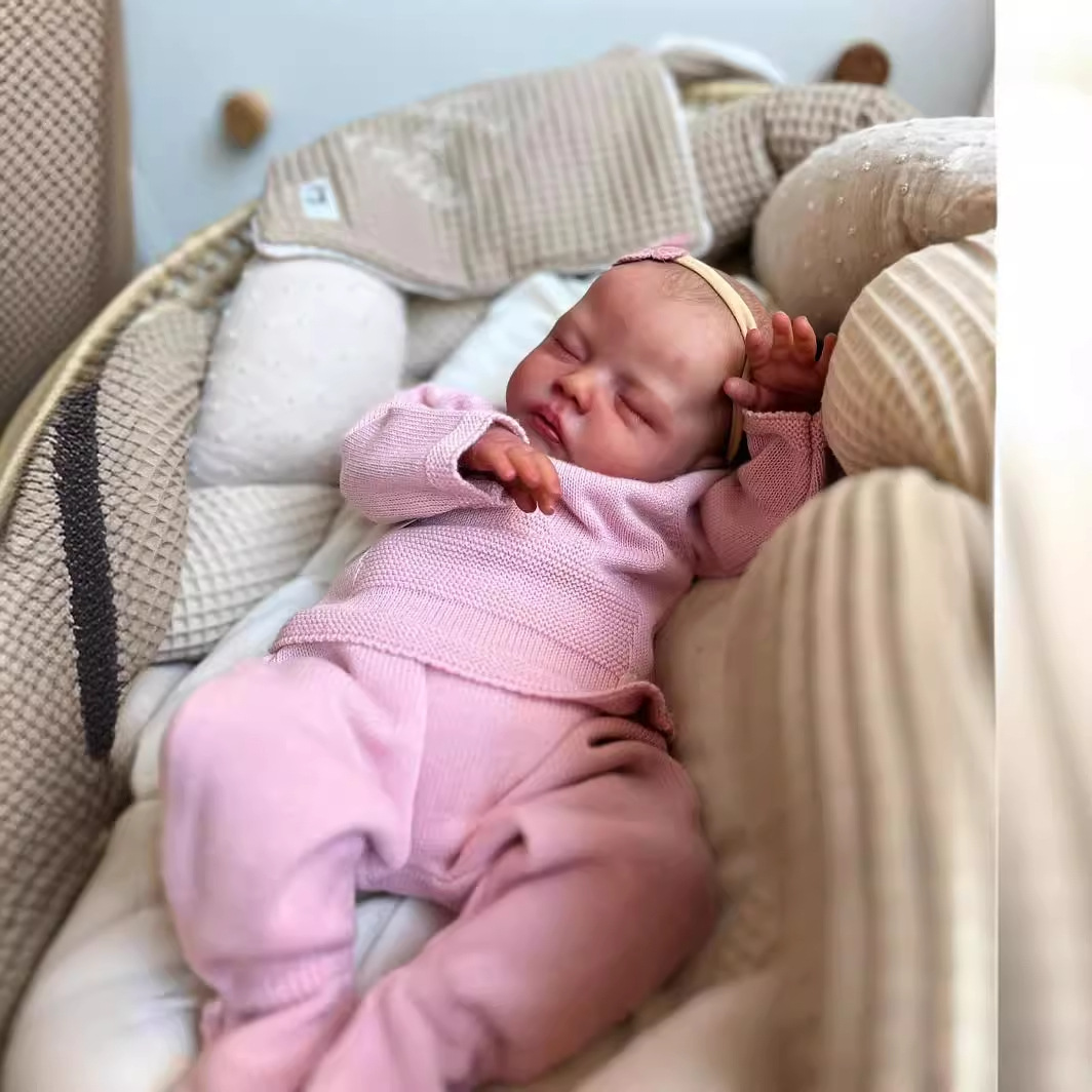 Lifelike 48 cm Reborn Baby Dol - Ethnic Fashion House recension och pris