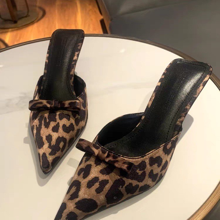 women's leopard-print pointed  - Ethnic And Fashion recension och pris