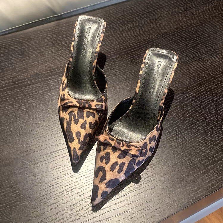 women's leopard-print pointed  - Ethnic And Fashion recension och pris