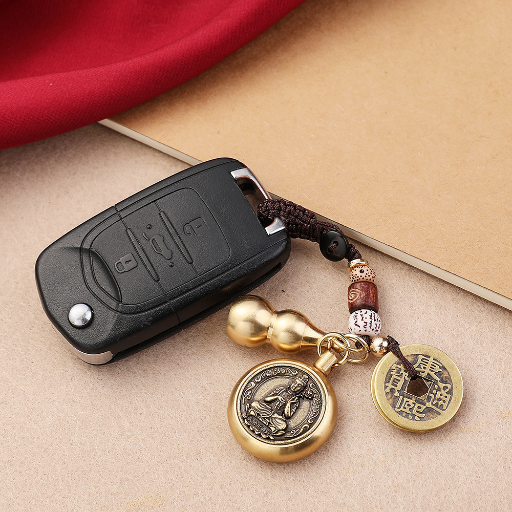Brass Gourd Pendant Eight Zodi - Ethnic Fashion Co In recension och pris