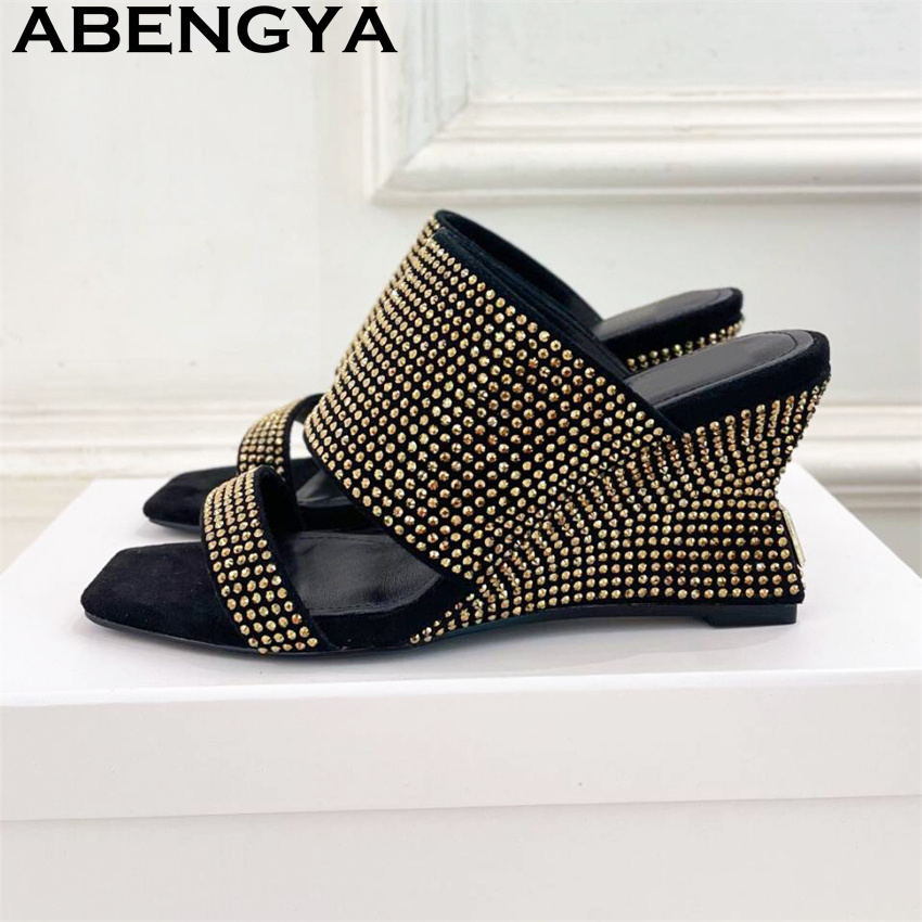 Elegant Style Rhinestone Wedge - Ethnic Fashion Week recension och pris