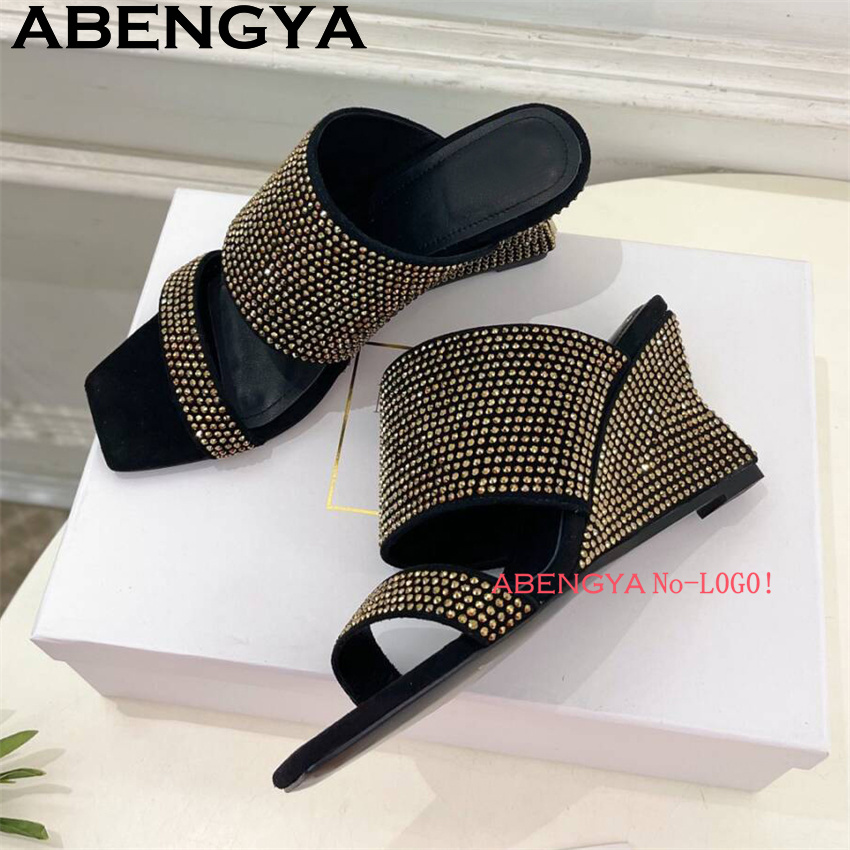 Elegant Style Rhinestone Wedge - Ethnic Fashion Week recension och pris