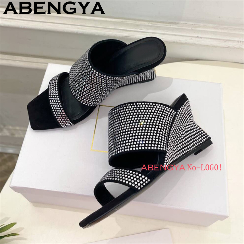 Elegant Style Rhinestone Wedge - Ethnic Fashion Week recension och pris