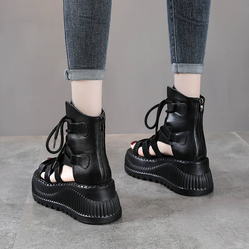 8CM Ethnic Cow Genuine Leather - Ethnic And Fashion recension och pris
