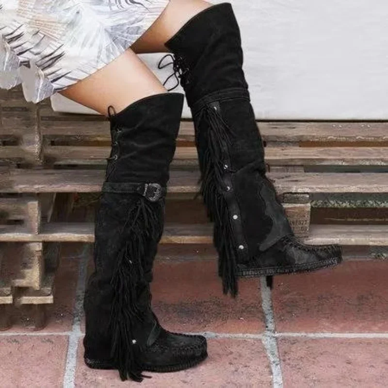Fashion Bohemia Knee-length Wo - Ethnic And Fashion recension och pris