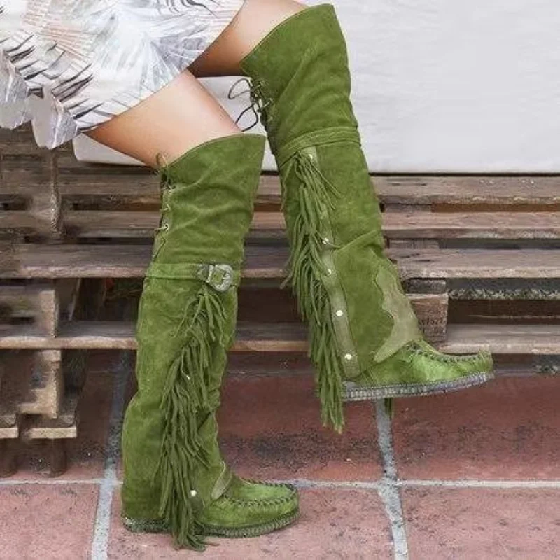 Fashion Bohemia Knee-length Wo - Ethnic And Fashion recension och pris