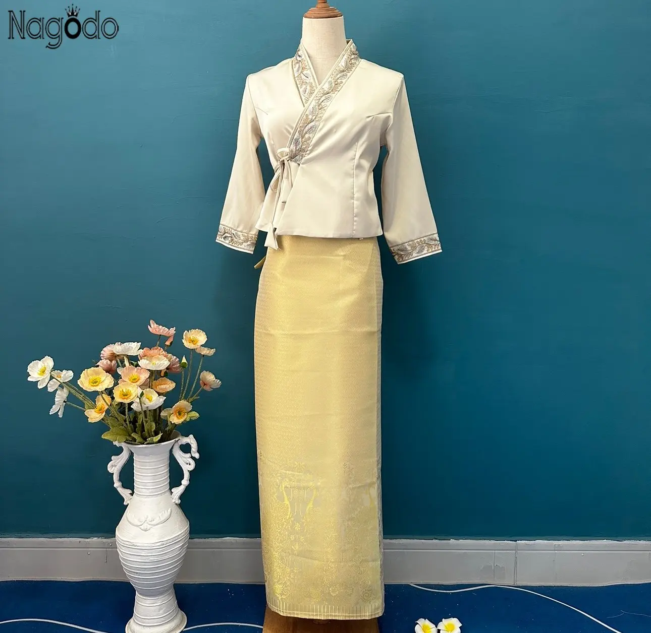 2025 Summer Traditional Dai Et - Batik Sarong Wrap recension och pris
