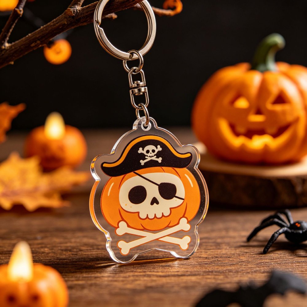 Halloween Haunted House Acryli - Ethnic Fashion House recension och pris