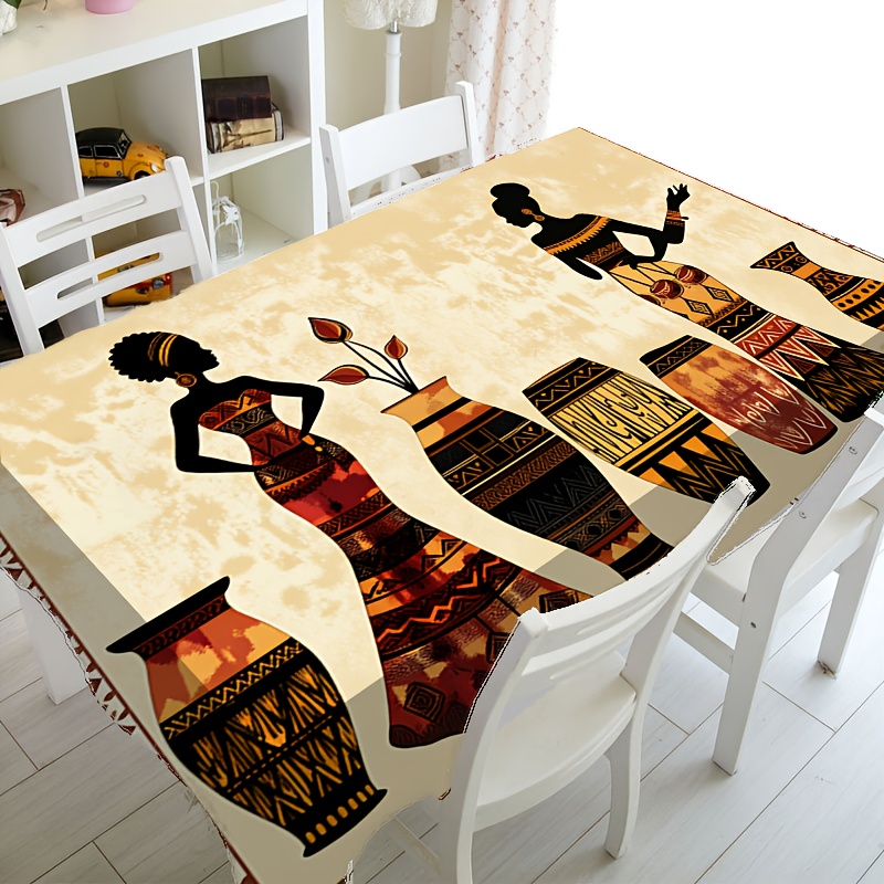 One African-style tablecloth w - Ethnic Fashion House recension och pris