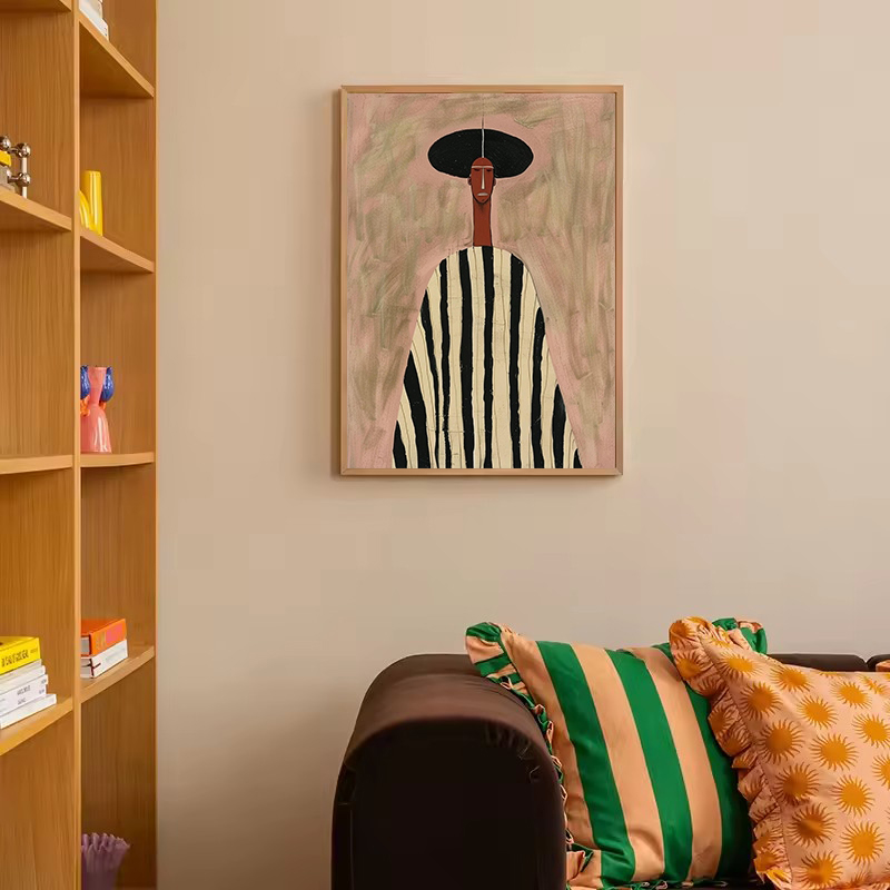 Fashion Abstract African Figur - Ethnic Contemporary Fashion recension och pris