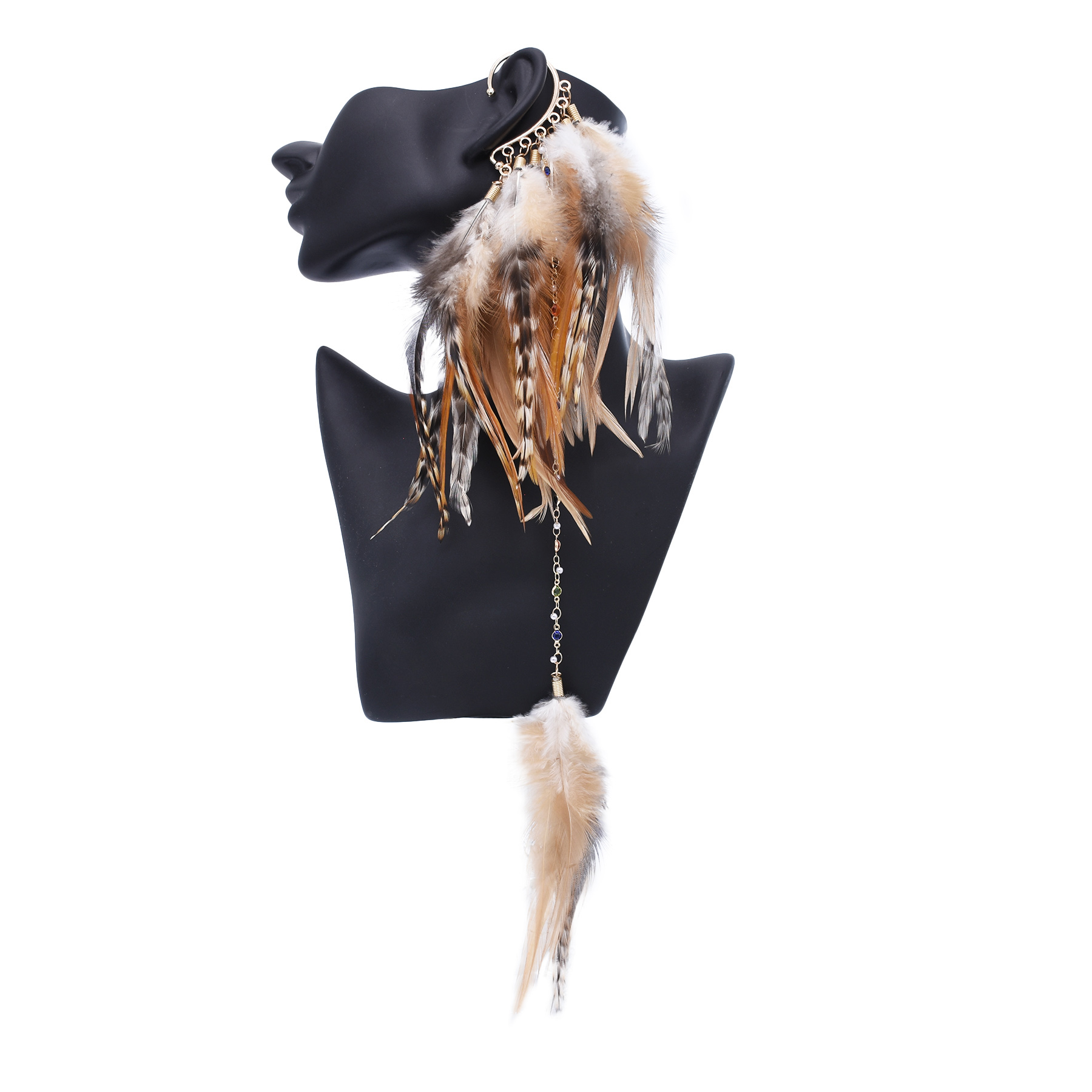 Bohemian Ethnic Style Feather  - Ethnic Indian Fashion recension och pris