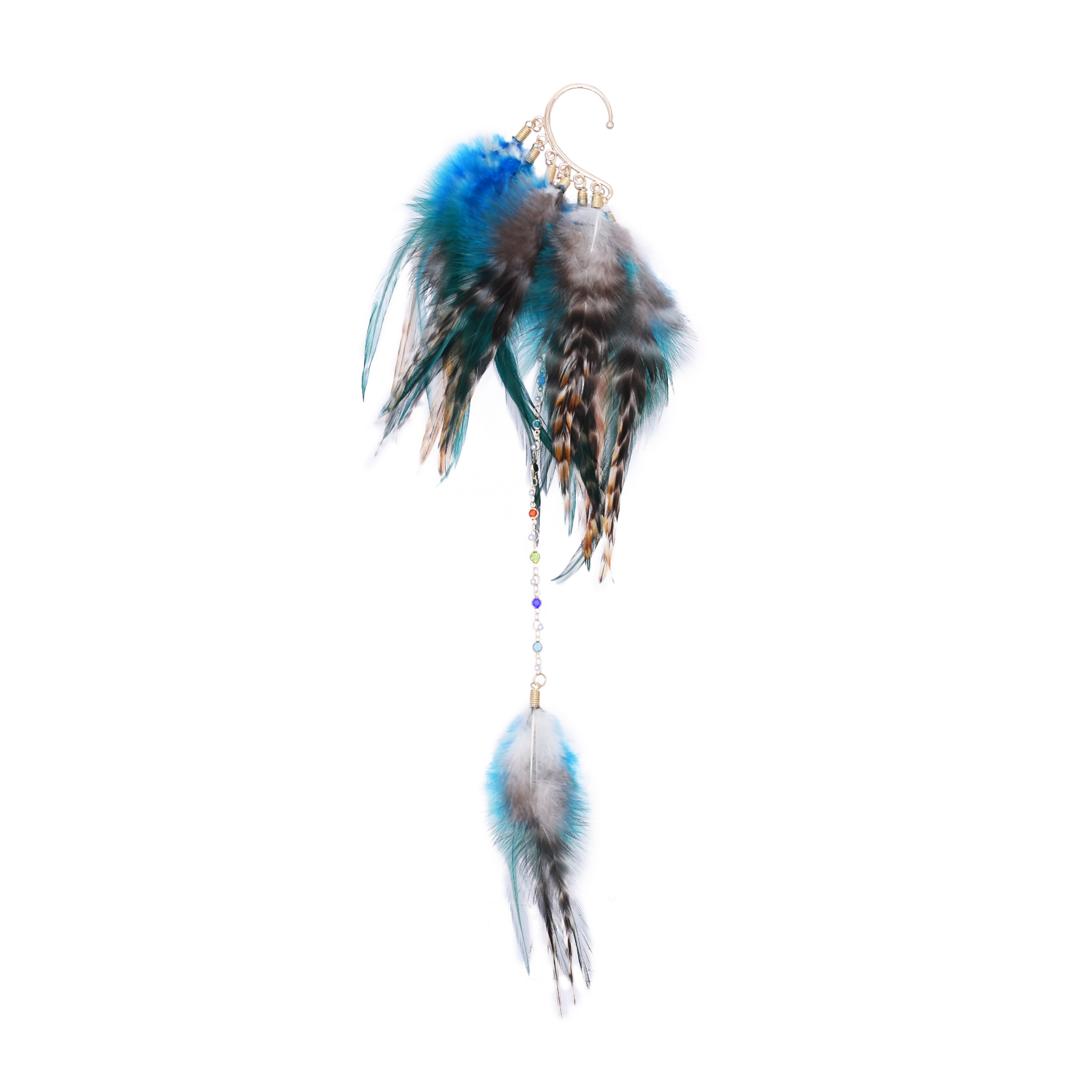 Bohemian Ethnic Style Feather  - Ethnic Indian Fashion recension och pris