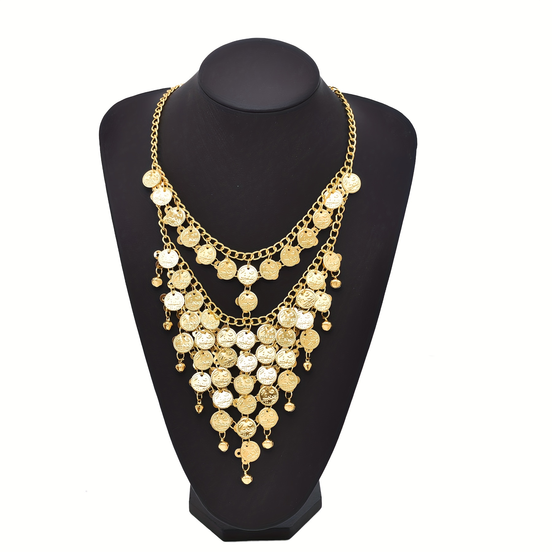 Gold Color Coins Long Chains T - Ethnic Fashion Co In recension och pris