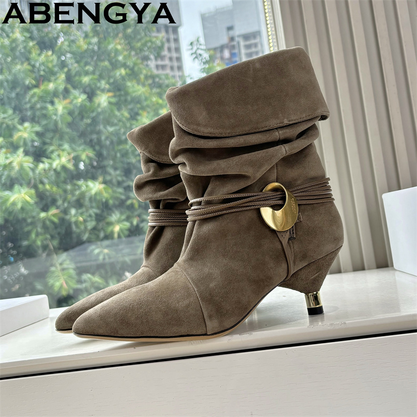 Size 35-42 Kitten Heel Ankle B - Ethnic Fashion Week recension och pris