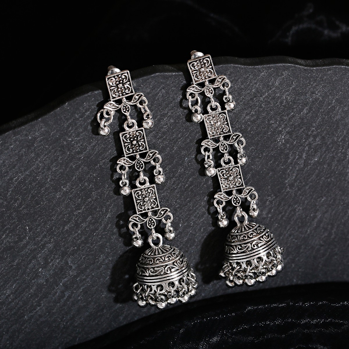Retro Ethnic Silver Color Turk - Ethnic Indian Fashion recension och pris