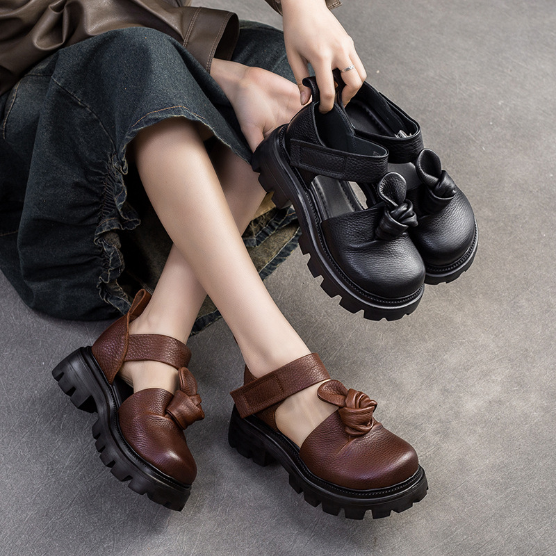5cm Ethnic Knot Platform Wedge - Ethnic And Fashion recension och pris