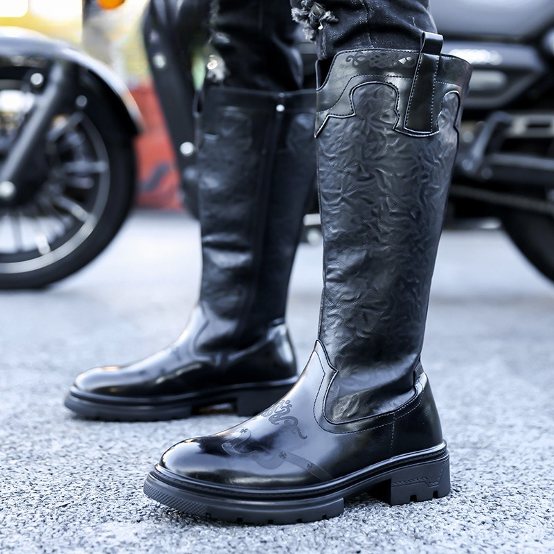 Men's Mid-calf Boots High Qual - Ethnic And Fashion recension och pris