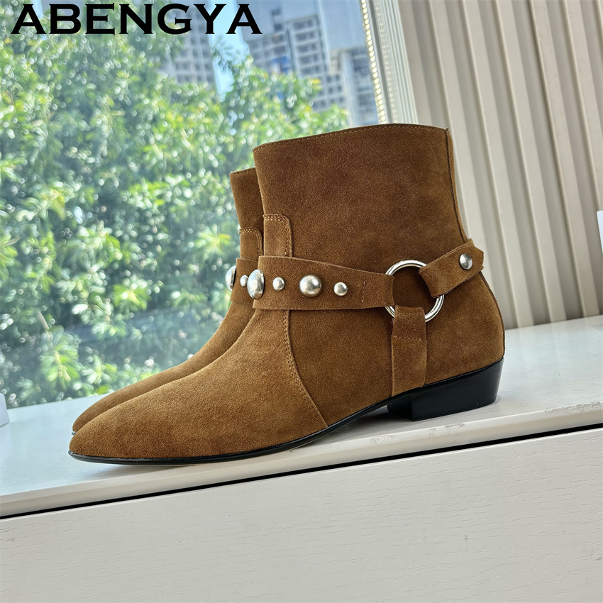 Winter Flat Ankle Boots for Wo - Ethnic Fashion Week recension och pris