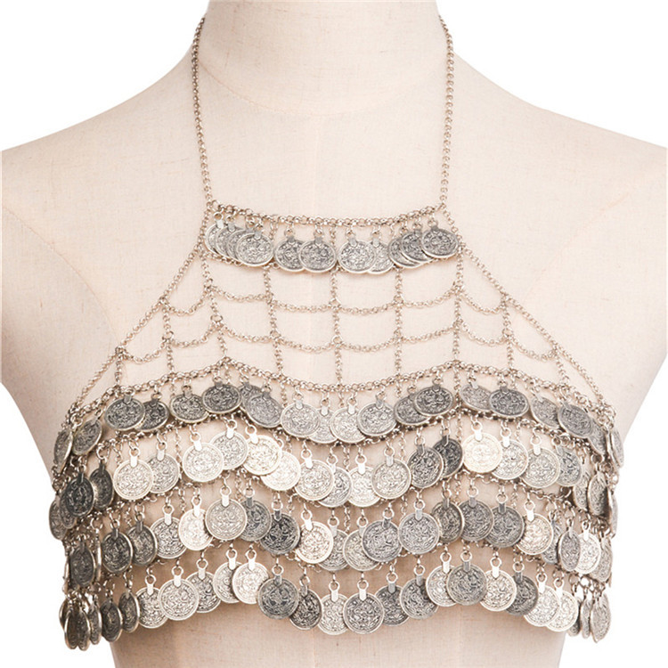 Beach Gypsy Coin Tassel Sexy B - Ethnic Fashion Co In recension och pris