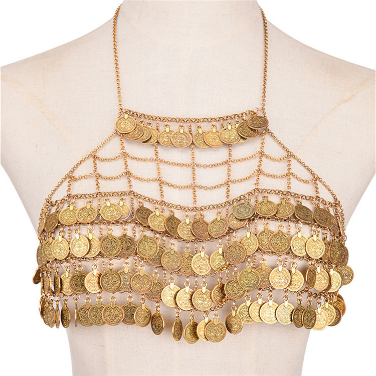 Beach Gypsy Coin Tassel Sexy B - Ethnic Fashion Co In recension och pris