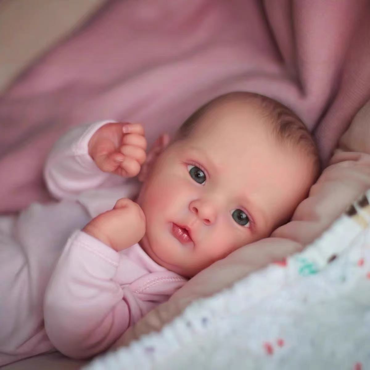 Lifelike 48cm Reborn Baby Doll - Ethnic Fashion House recension och pris