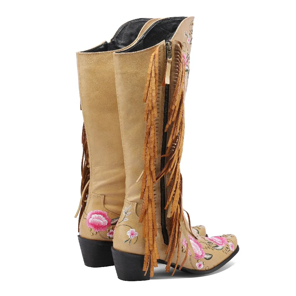 Fashion Embroidery Flower West - Ethnic And Fashion recension och pris