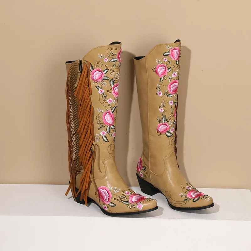 Fashion Embroidery Flower West - Ethnic And Fashion recension och pris