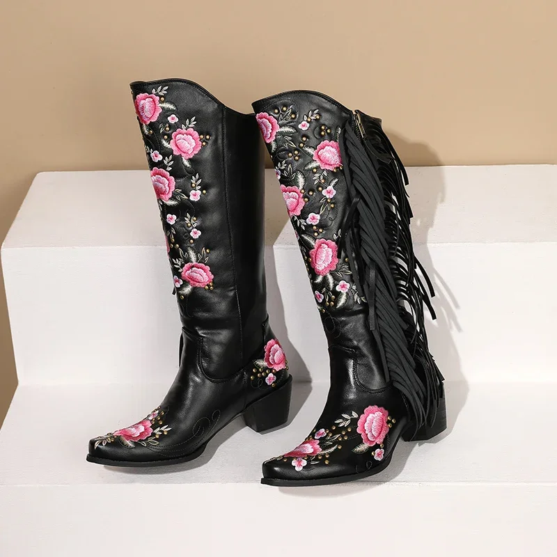 Fashion Embroidery Flower West - Ethnic And Fashion recension och pris