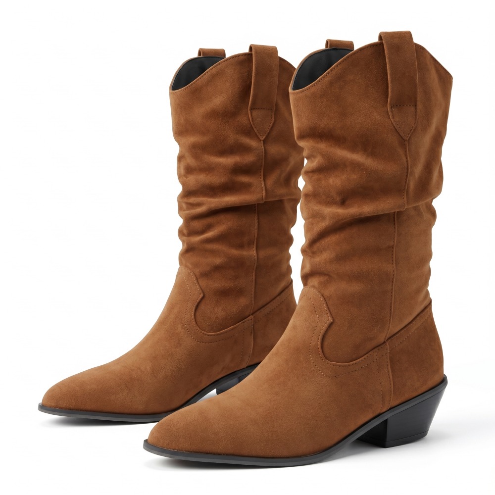 Fall Winter Velvet Short Boots - Ethnic And Fashion recension och pris