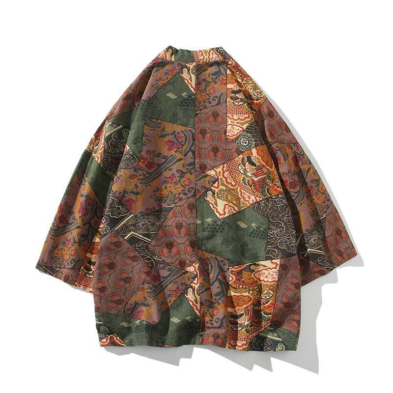 Ethnic Style Print Yukata Men  - Ethnic And Fashion recension och pris