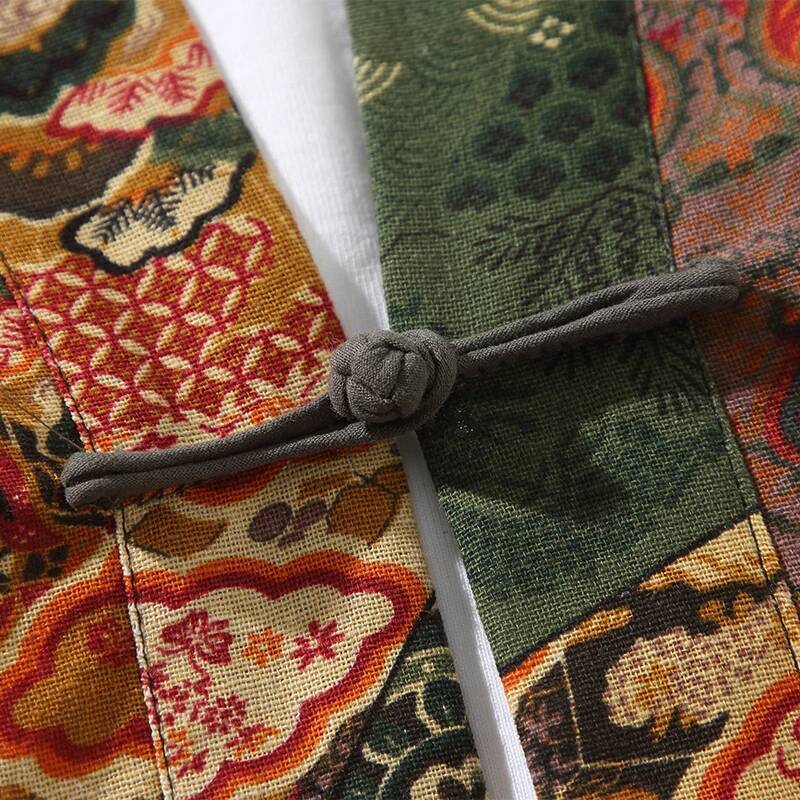 Ethnic Style Print Yukata Men  - Ethnic And Fashion recension och pris