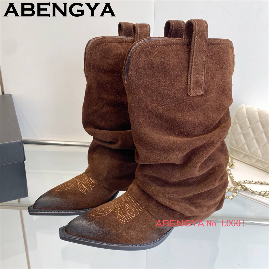 2025 Winter Suede Leather Plea - Ethnic Fashion Week recension och pris